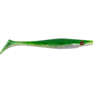 Strike Pro Pig Shad Jr 15cm 20g Green Shad Flash 4buc
