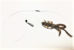 Tiemco Black Out Craw 10cm 6buc/plic 002 Natural Pro Blue - Img 4