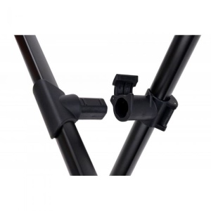 Tripod Telescopic Riverpod Elegance Feeder Pro – Detaliu picioare reglabile și filet metalic pentru suport de 2 lansete.