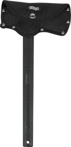 Umarex Tactical Tomahawk 2 – Instrument tactic de impact cu cap din oțel carbon 1065, finisaj negru și mâner ergonomic din polimer injectat.