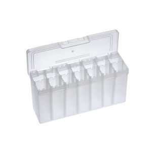 Valigetă profesională pentru pescuit Panaro Model 501 cu 5 compartimente și dimensiuni 420x303x400 mm – Cutie rigidă cu tăvi culisante în trepte, fabricată în Italia din polipropilenă rezistentă la impact, aditivi și raze UV.