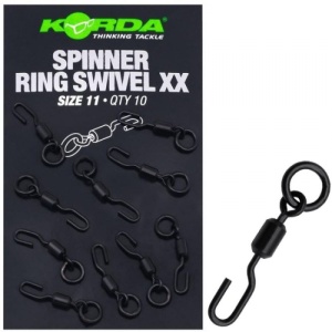 Vartej cu Anou si Agrafa Rapida Korda Spinner Ring Swivel XX - Img 2