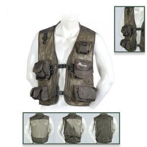 Vestă De Pescuit Filex Olive Green