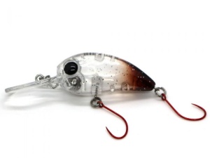 Vobler Damiki Disco Deep Trout-38 3.8cm 4.5g Floating 412T (Ghost Clear Brown)