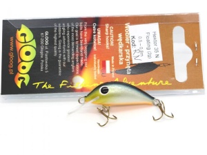 Vobler Gloog Hektor 35N 3.5cm 2g Floating STG (Sea Trout Green) - Img 5