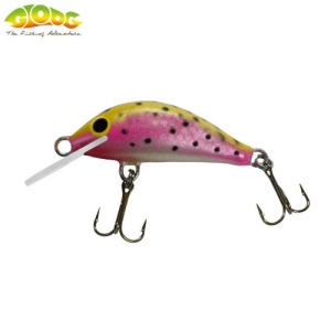 Vobler Gloog Hektor 35N 3.5cm 2g Floating TR (Trout Rainbow)