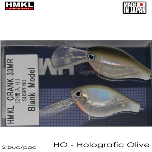 Vobler HMKL Crank 33MR Suspending (Custom Painted)Holografic Olive