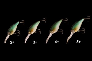 Vobler Jackall Digle 4+ 7cm 20.8g Chartreusse Black Bluegill - Img 2