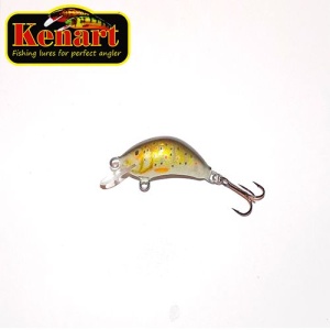 Vobler Kenart Hunter 3cm 3g sinking Trout Real