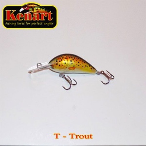 Vobler Kenart Shark 4cm 4g Trout