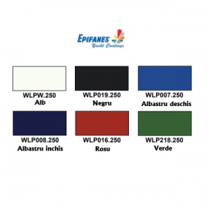 Cutie vopsea marină lucioasă pentru linia de plutire Epifanes Waterline Paint 250ml pentru bărci cu motor și veliere.