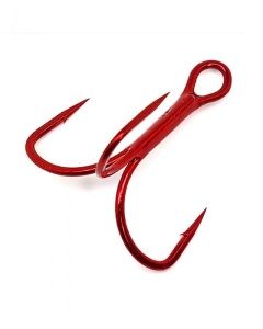 Ancore Gamakatsu 13R Treble Red 10buc/plic - Img 3