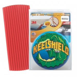 Bandă Protecție Chilă KeelShield Gator Guards Roșie, Polimer Uretanic, Adeziv 3M