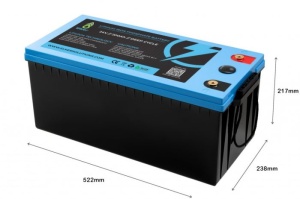 Baterie Elker LiFePO4 Lithium Battery 24v 200Ah Cu BMS Si LCD Indicator - Img 4