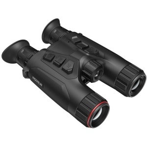 Binoclu Hikmicro Habrok HQ35LN – termoviziune + night vision, senzor 640×512, LRF 1000 m, obiectiv 35 mm, afişaj rotund, autonomie 6 ore.