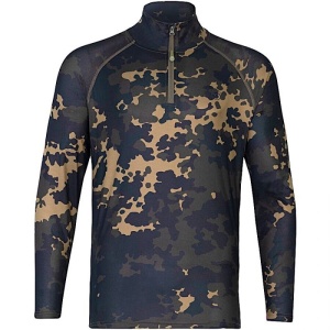 Bluza UPF 50+ Korda Kool Zip Jersey Dark Camo