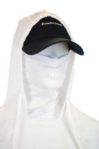 Bluza UV Major Craft Protection Summer Hoodie White - Img 3