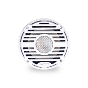 Boxe Aquatic PC410 Pro Clasic (120W) – Boxe marine albe de 6.5 inch cu iluminare RGB LED integrată și certificare IP65 pentru sunet și stil în medii nautice solicitante.