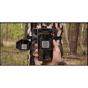 Cameră video night vision 4G HIKMICRO Trail Camera T16 cu senzor 24MP, sistem de lentile cu FOV dual 60°/100°, senzori PIR duali de 0.4s, LED-uri IR invizibile 940nm, transmisie prin aplicația SightApp și stocare internă de 64GB.
