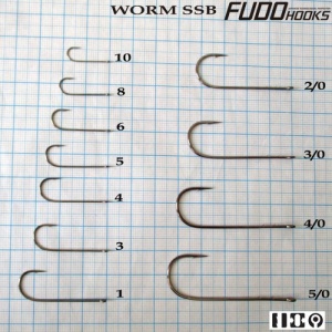 Carlige Fudo Worm SSB 50buc Bulk - Img 2