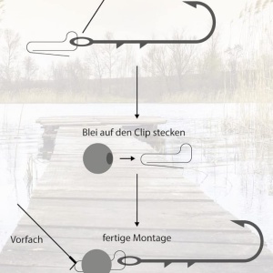 Carlige Mustad Chebu-Chebu Cu Ochet Titan - Img 3