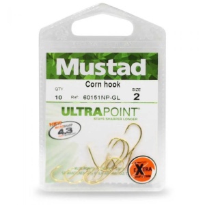 Carlige Mustad Ultrapoint Corn Barbed Spaded Hook 10buc/plic - Img 4
