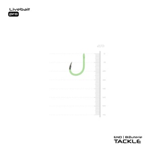 Cârlige Vagner Hook Livebait Pro – Echipament profesional pentru monturi hair-rig la somn, cu ochet sudat și strat luminescent pentru vizibilitate maximă.