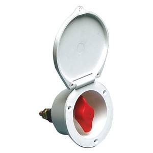 Contact General Baterie Osculati Heavy Duty în Cutie de Protecție, 280A, Vârf 2500A