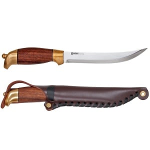 Cuțit de vânătoare Helle Dyre Vaa Kebony H65 Full Tang 160mm