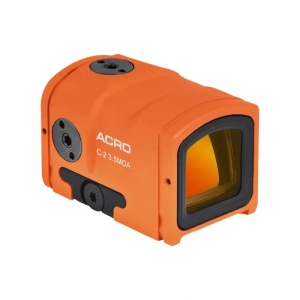 Aimpoint Acro C2 3.5 MOA Orange, red dot închis cu autonomie 50.000 ore și carcasă aluminiu 7075-T6