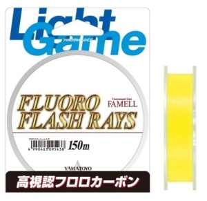 Fir Fluorocarbon Yamatoyo Fluoro Flash Rays Yellow 150m - Img 3