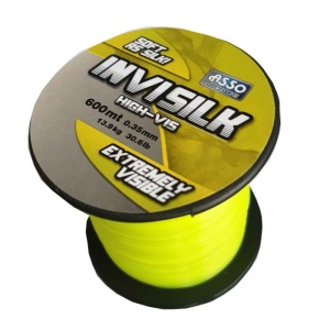 Fir Monofilament Asso Invisilk Yellow 600m