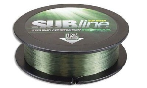 Fir Monofilament Korda Subline Fast Sinking Green 1000m