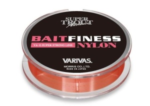Fir Monofilament Varivas Super Trout Bait Finesse Flash Orange 120m 0.128mm 3.00lb
