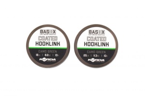 Fir Textil Cu Camasa Korda BASIX Coated Hooklink 10m - Img 2