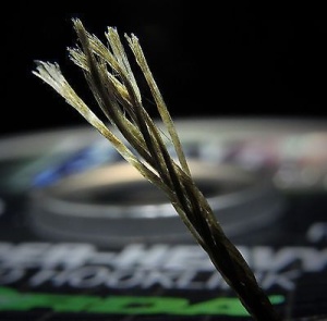 Fir Textil Korda Dark Matter Super-Heavy Braid Hooklink, 20m - Img 3