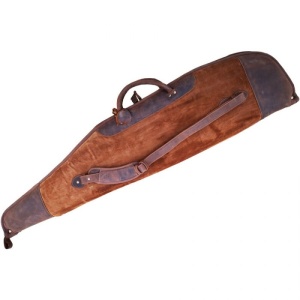 Husa Arrow din piele naturala maro pentru transportul armelor lise de 130 cm