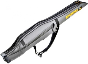 Husa Lanseta Sportex Super Safe II 2 Compartimente Grey 150cm