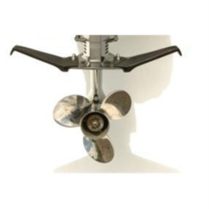 Hydro-stabilizator Attwood JR pentru motoare de până la 50 CP – Hydrofoil premium cu design „Gull Wing” (aripi de pescăruș) pentru reducerea frecării, glisare rapidă și kit de montaj din oțel inox inclus.
