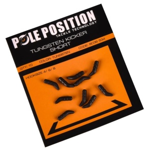 Kicker Lingne Aligner Gamakatsu PolePosition Kicker Small Tungsten 10buc - Img 3