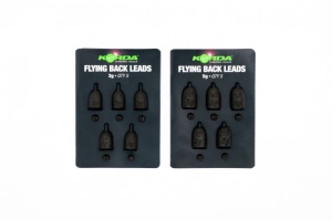 Kit Plumb Culisant Korda Flying Backleads Kwik Change System 6buc/blister + 10 Rubber Beads (4mm)
