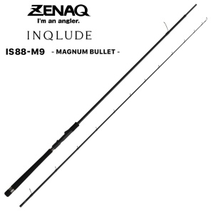 Lanseta Spinning Zenaq INQLUDE IS88-M9 Magnum Bullet 268cm 15-80g, RG Guide System