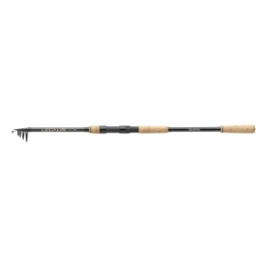Lanseta Daiwa Legalis Telespin – telescopică, compactă, perfectă pentru pescuit mobil, năluci artificiale și tehnici all-round.