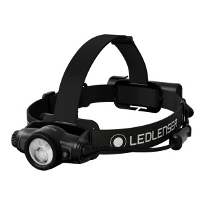Lanternă frontală profesională Ledlenser H9R 2200 lumeni Adaptive Light Beam RGB IP67