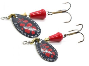 Lingurita Rotativa Ilba Spark Color Black/Red Nr1 3g - Img 3
