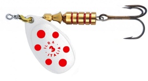 Lingurita rotativa Ilba Tondo Pearl/Red Nr1 3g - Img 2