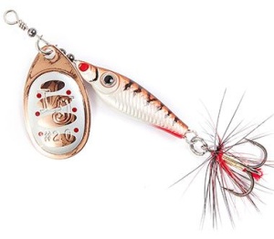 Lingurita rotativa Lucky John Trian Blade Round 6g 001 - Img 2