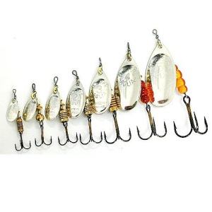Lingurita Rotativa Mepps Aglia Silver nr.1, 3.5g, Blister