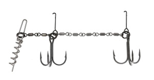 Montura Dubla VMC Double Pike Chain 1buc