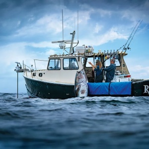 Motor electric premium alb de proovă Minn Kota Riptide Instinct QUEST™ cu forță de 90/115lb și ax lung de 182cm, echipat cu tehnologie brushless, mecanism complet automat Auto Stow & Deploy, protecție saltwater avansată și telecomandă wireless cu ecran LC